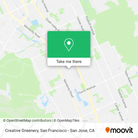 Creative Greenery map