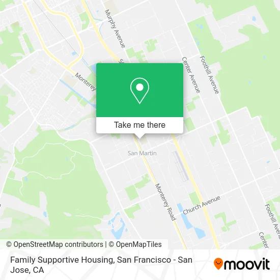 Family Supportive Housing map
