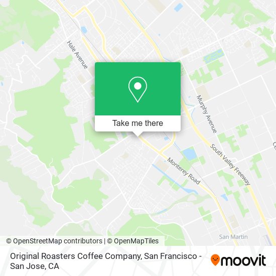 Original Roasters Coffee Company map