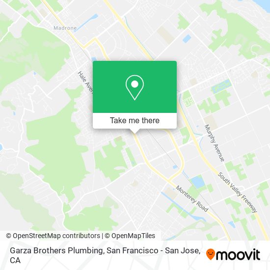 Mapa de Garza Brothers Plumbing