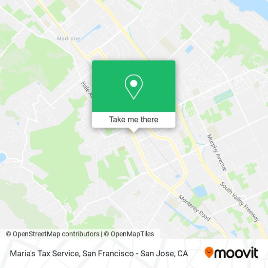 Maria's Tax Service map