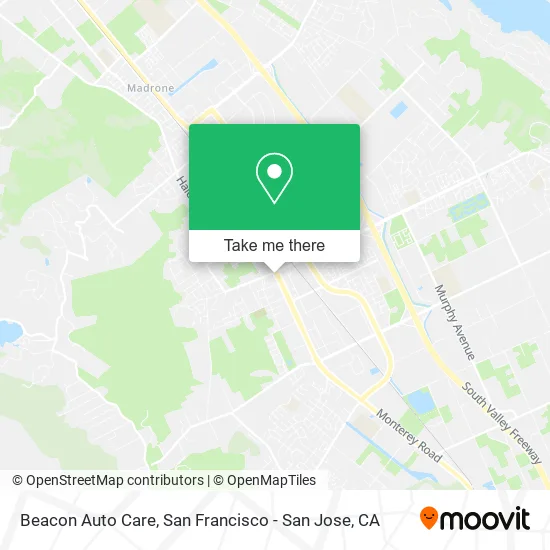 Mapa de Beacon Auto Care