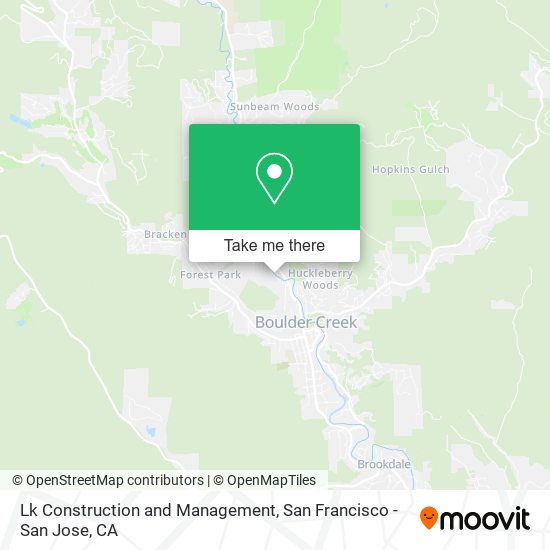 Mapa de Lk Construction and Management