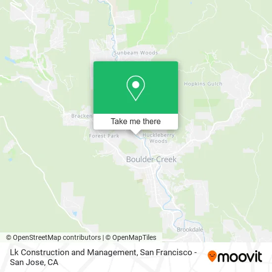 Lk Construction and Management map