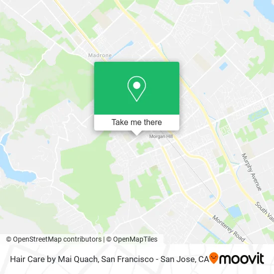 Mapa de Hair Care by Mai Quach