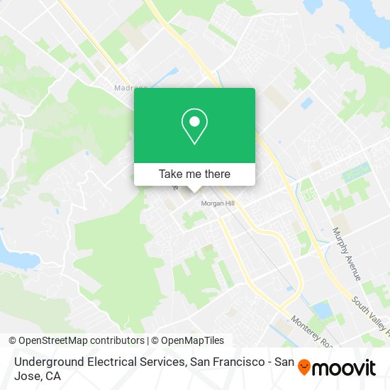 Underground Electrical Services map