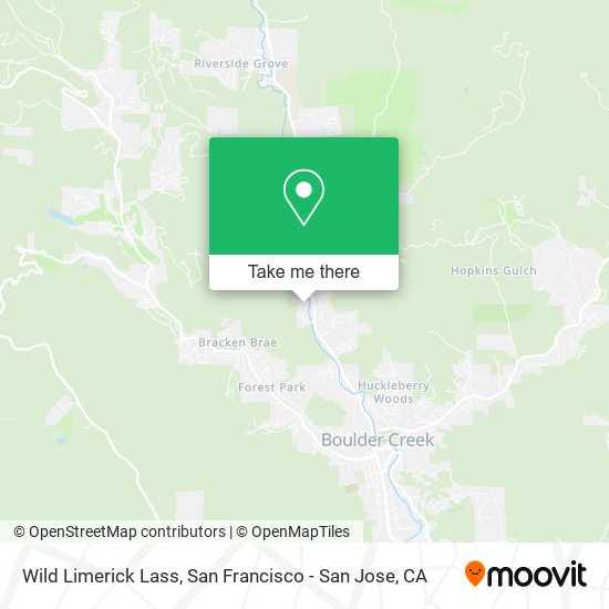 Wild Limerick Lass map