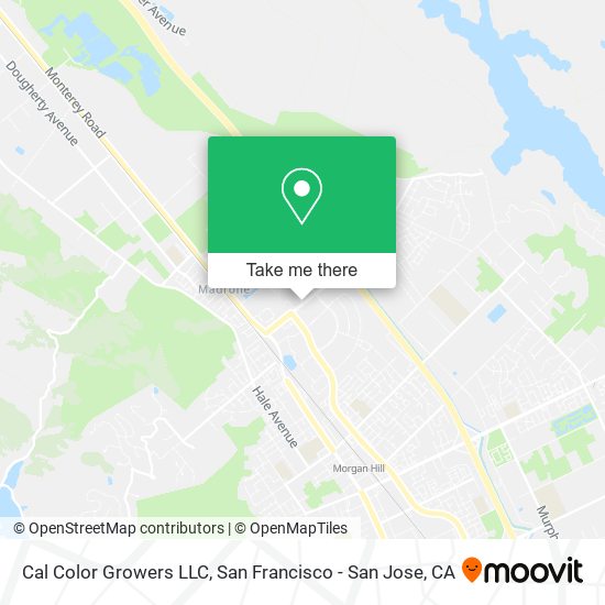 Cal Color Growers LLC map