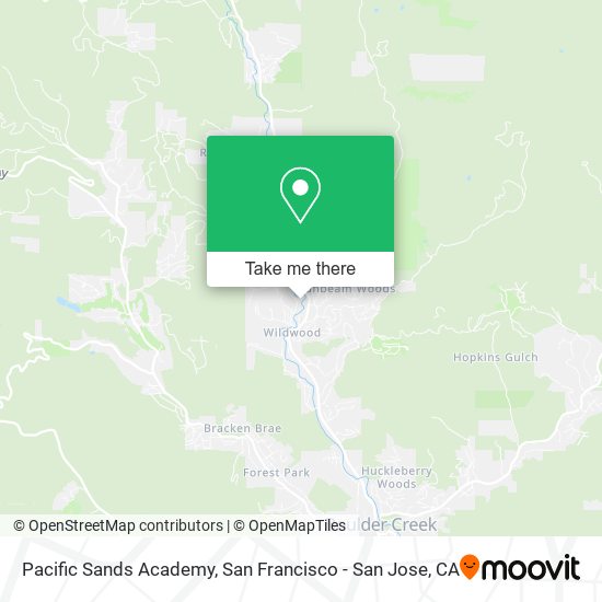 Mapa de Pacific Sands Academy