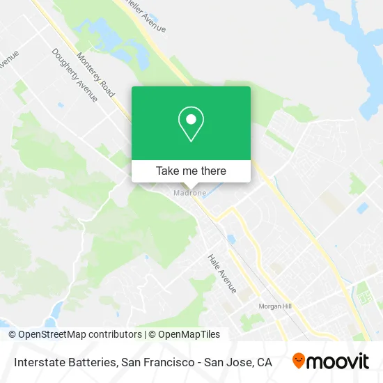 Interstate Batteries map