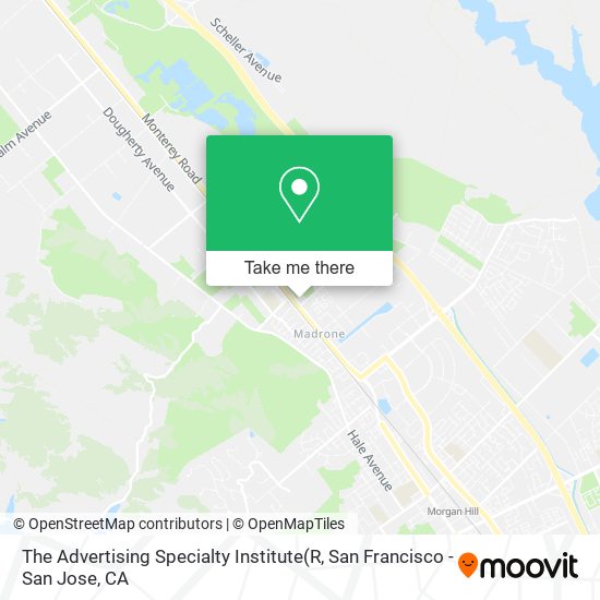 The Advertising Specialty Institute map