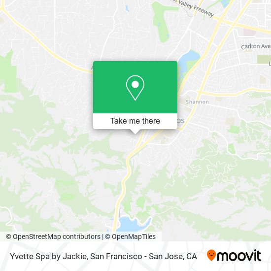 Mapa de Yvette Spa by Jackie