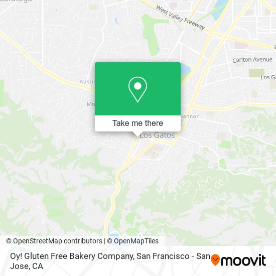 Mapa de Oy! Gluten Free Bakery Company