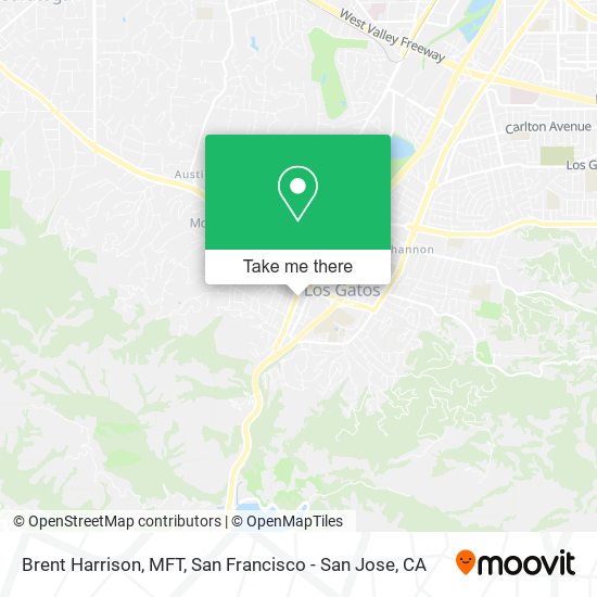 Brent Harrison, MFT map