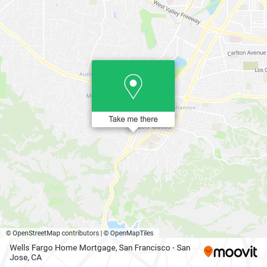 Mapa de Wells Fargo Home Mortgage