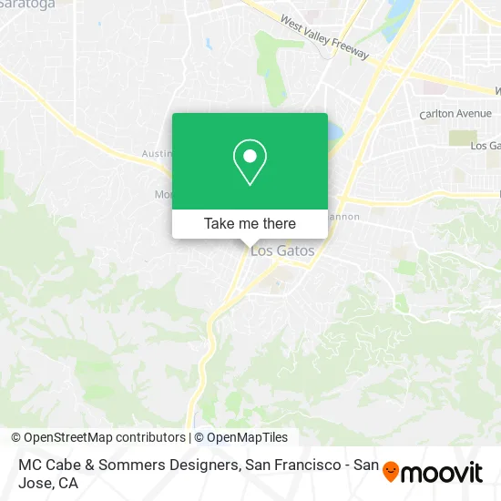 MC Cabe & Sommers Designers map