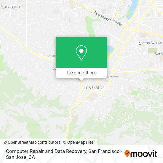Computer Repair and Data Recovery map
