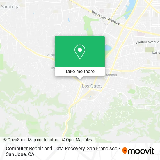 Mapa de Computer Repair and Data Recovery