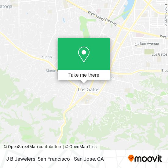 Mapa de J B Jewelers