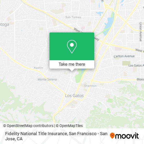 Mapa de Fidelity National Title Insurance