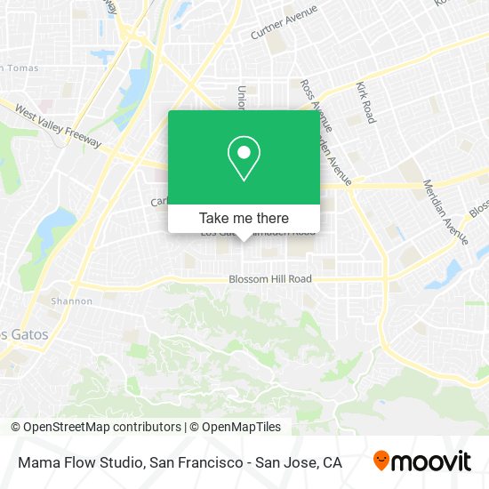 Mama Flow Studio map