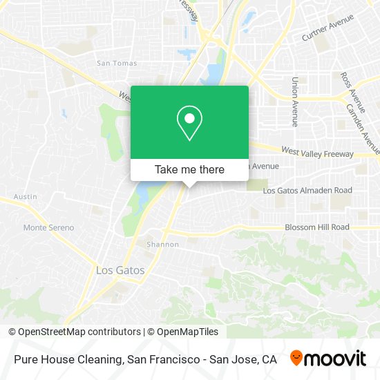 Pure House Cleaning map