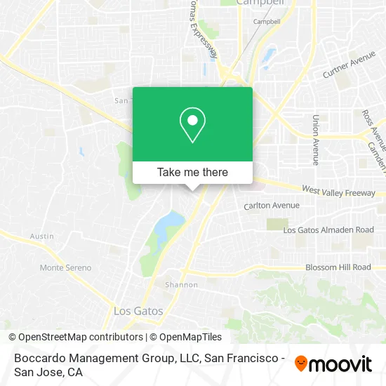Boccardo Management Group, LLC map