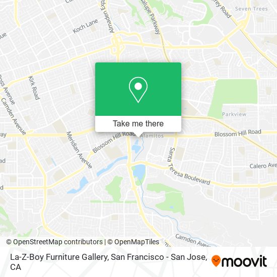Mapa de La-Z-Boy Furniture Gallery