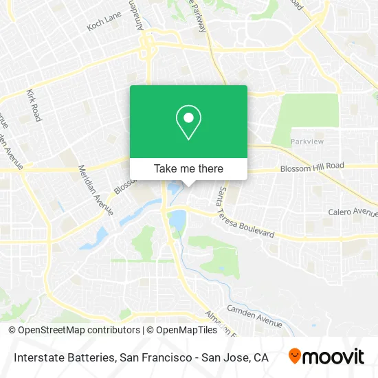 Mapa de Interstate Batteries