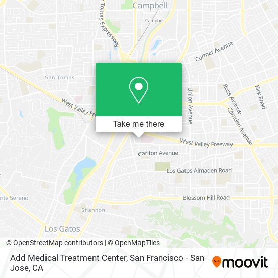 Add Medical Treatment Center map