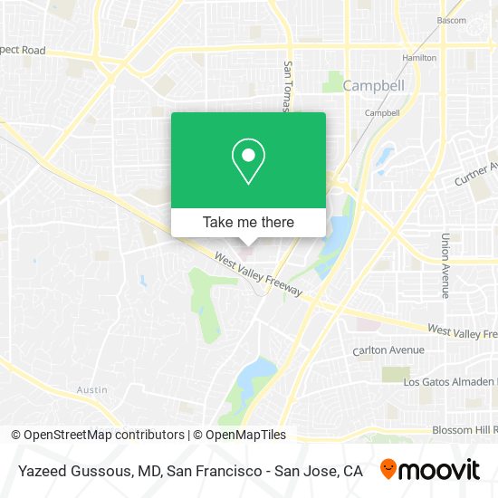 Mapa de Yazeed Gussous, MD