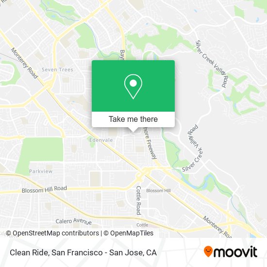 Clean Ride map