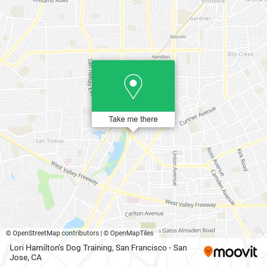 Lori Hamilton's Dog Training map