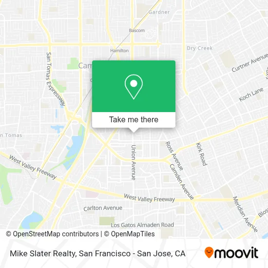 Mike Slater Realty map