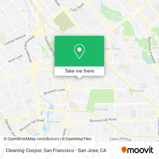 Mapa de Cleaning Cooper