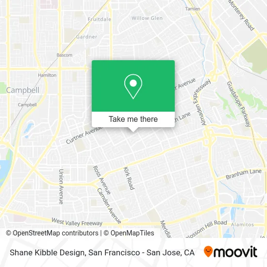 Shane Kibble Design map