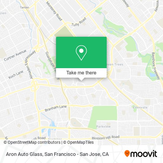 Aron Auto Glass map