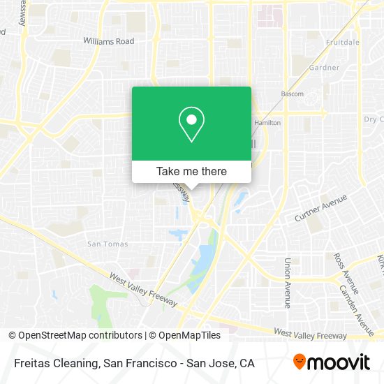 Freitas Cleaning map