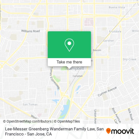 Lee-Messer Greenberg Wanderman Family Law map