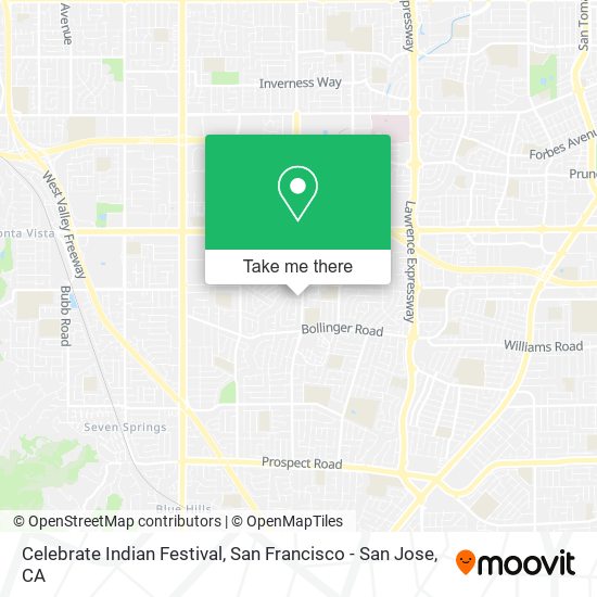 Mapa de Celebrate Indian Festival