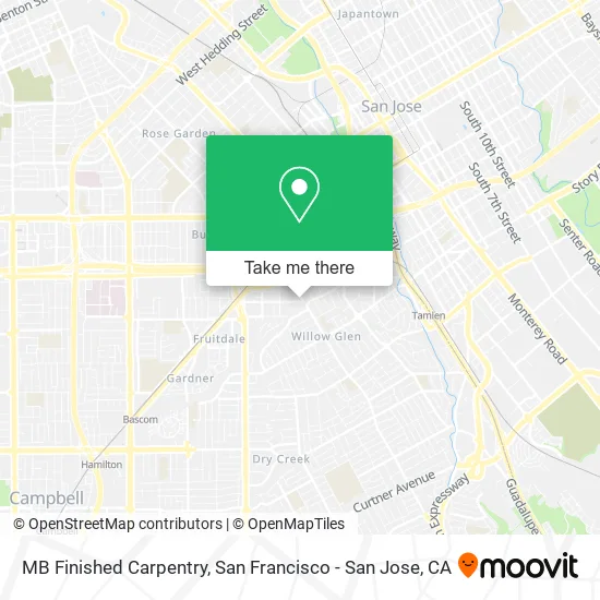 MB Finished Carpentry map