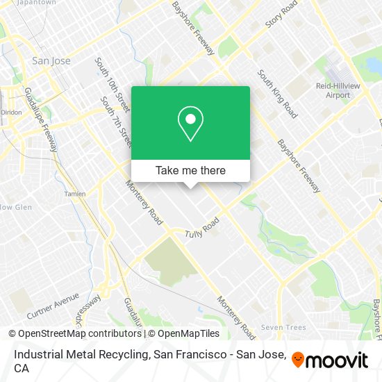 Mapa de Industrial Metal Recycling