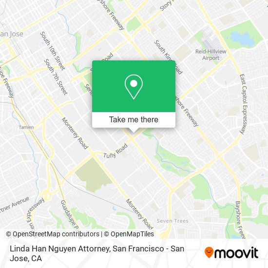 Mapa de Linda Han Nguyen Attorney