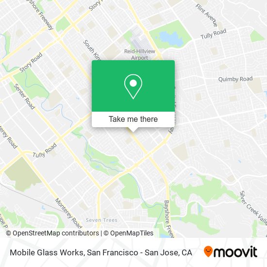 Mobile Glass Works map