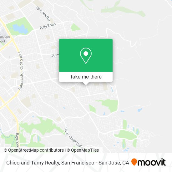 Chico and Tamy Realty map