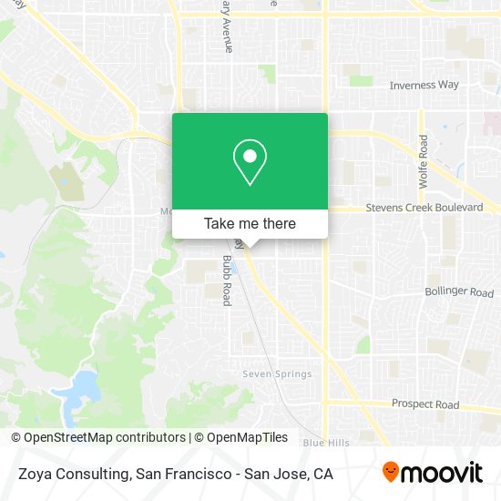 Zoya Consulting map