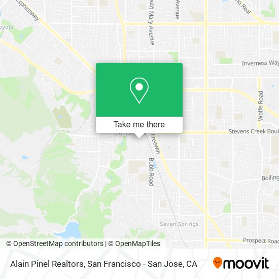 Alain Pinel Realtors map