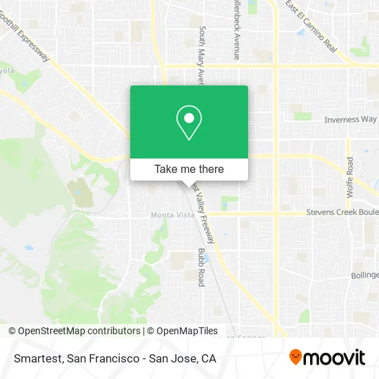 Mapa de Smartest