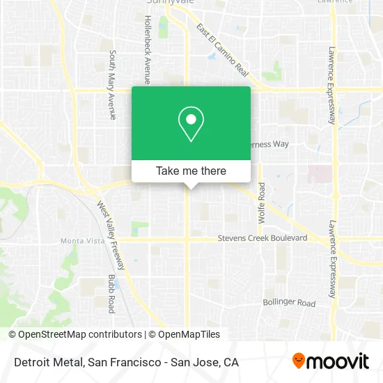 Mapa de Detroit Metal