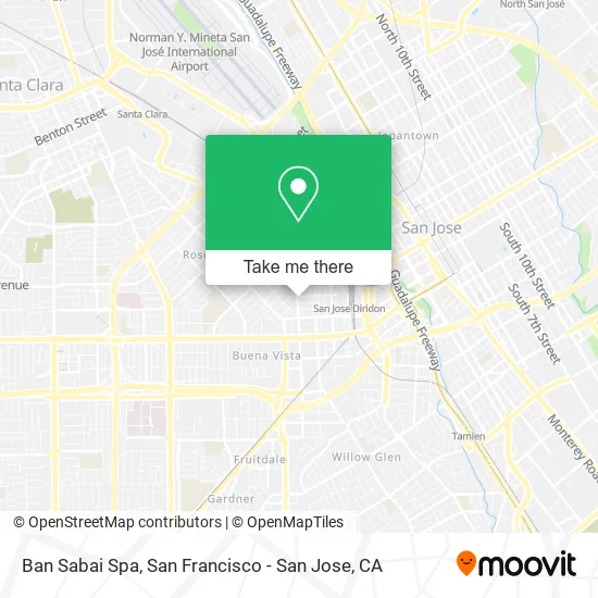 Mapa de Ban Sabai Spa